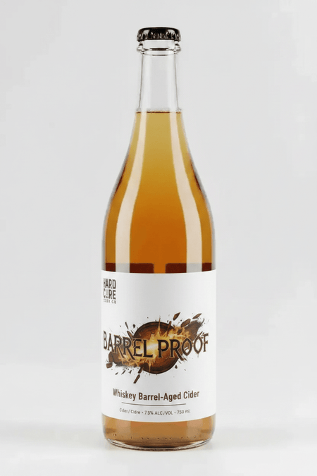 Barrel Proof - Whiskey Barrel-Aged Cider - Hardcore Cider Co.