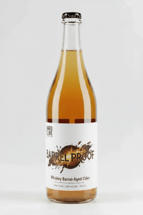 Barrel Proof - Whiskey Barrel-Aged Cider - Hardcore Cider Co.