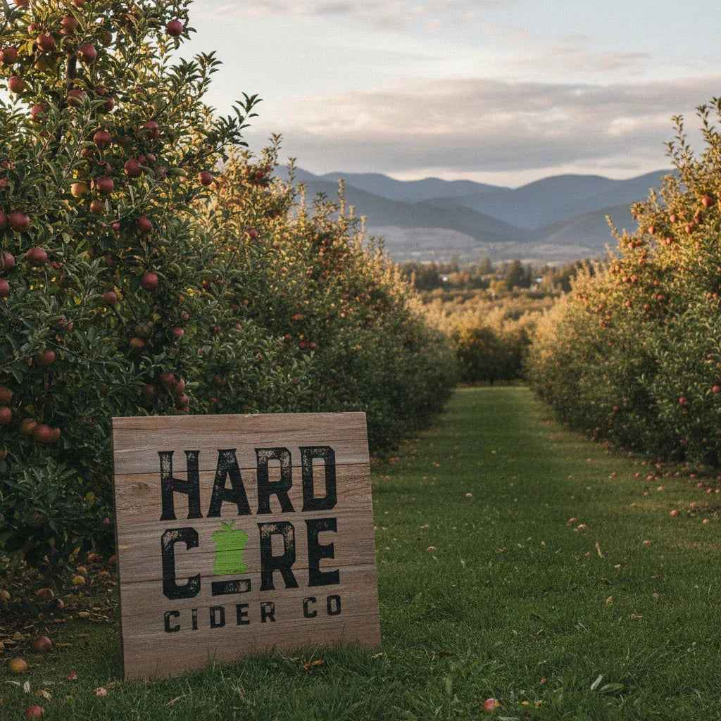 Hardcore Cider Co. Logo - Natural Setting