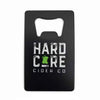 Hardcore Cider Co. Stainless Steel Wallet Bottle Opener - Hardcore Cider Co.