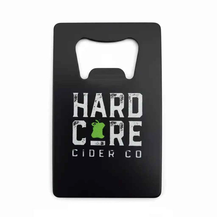 Hardcore Cider Co. Stainless Steel Wallet Bottle Opener - Hardcore Cider Co.