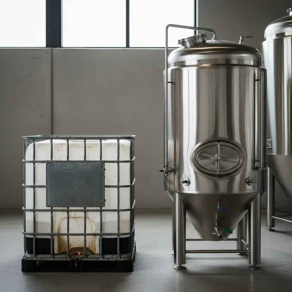 IBC Tote vs Stainless Steel Tank